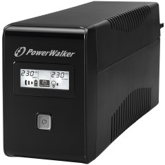 Reliable PowerWalker VI 650 LCD UPS 650VA/360W - 10120016 | Ultimate Protection for Your Electronics